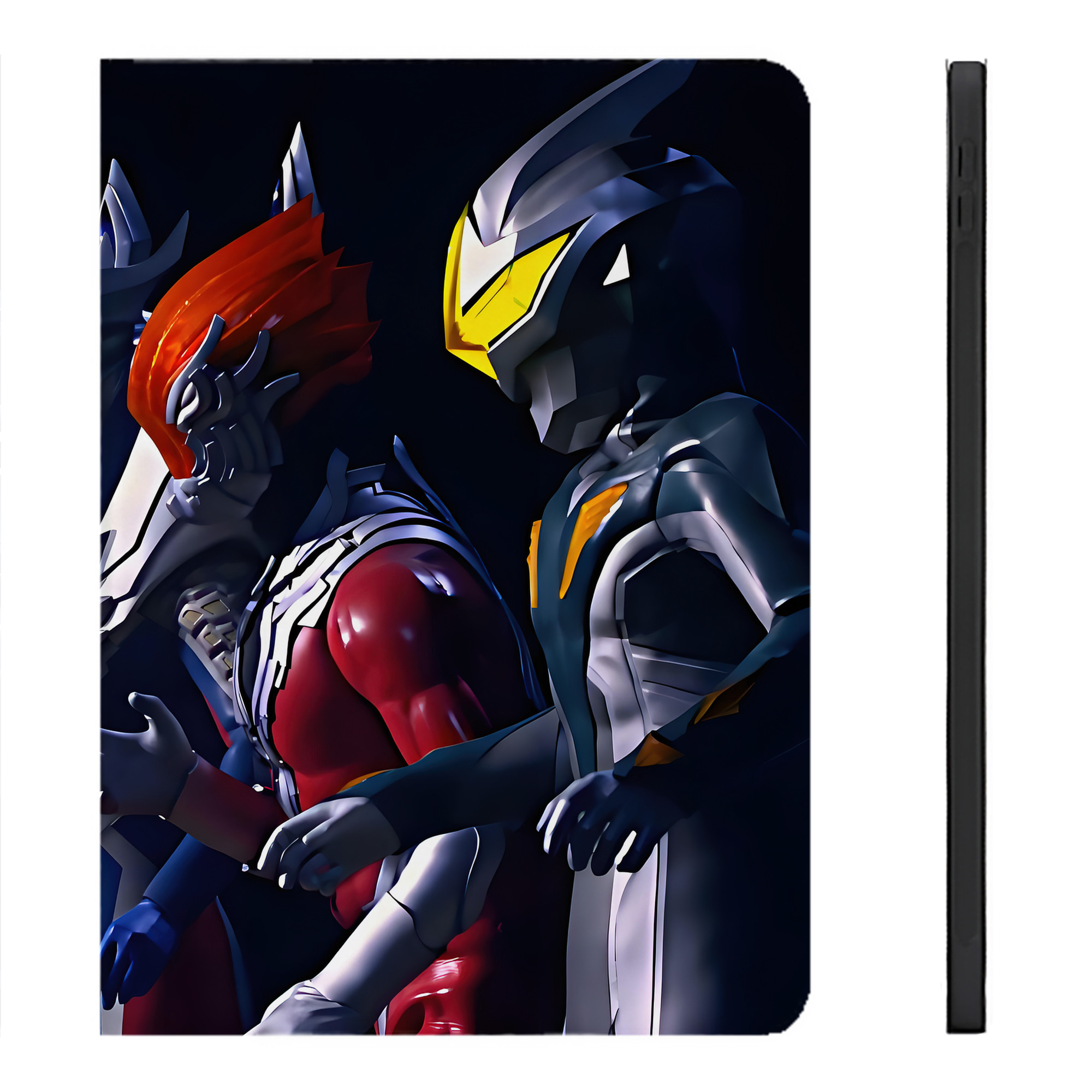 （画像用） ウルトラマン Ultraman IPadケース ペンホルダー付き ブックスタイルデザイン